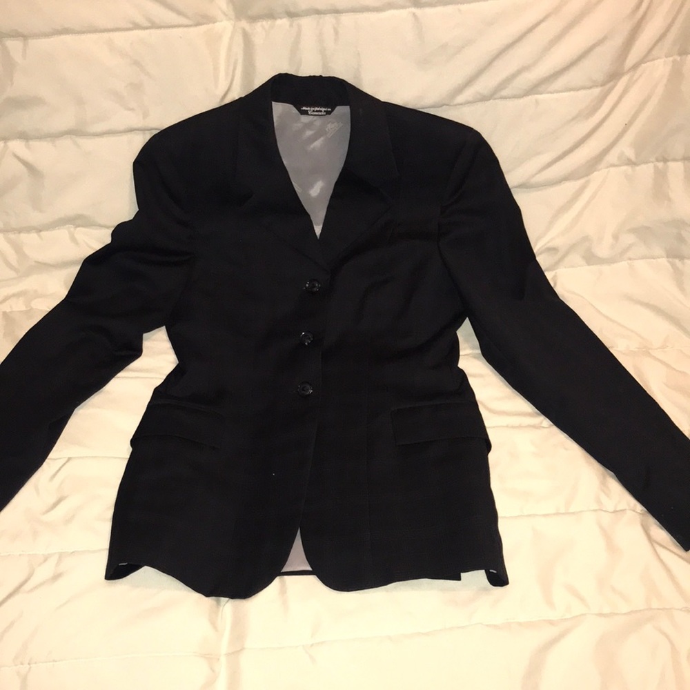 Grand Prix riding equestrian show jacket and white shirt